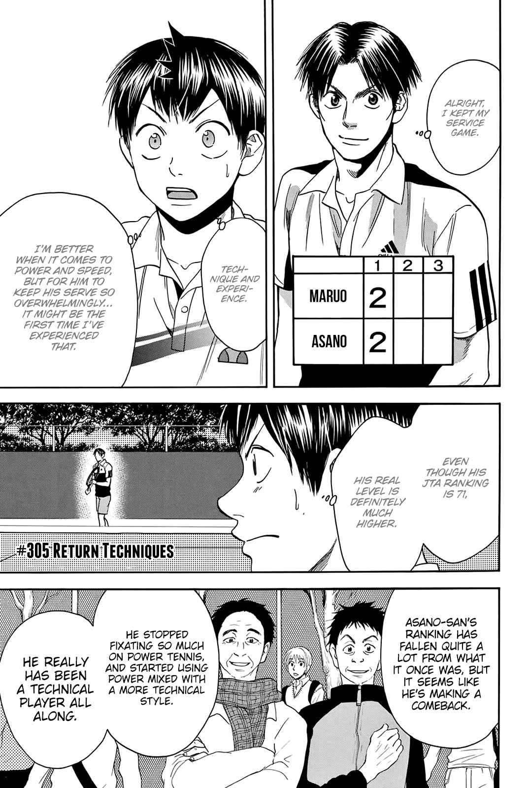 Baby Steps Vol.32 Ch.305