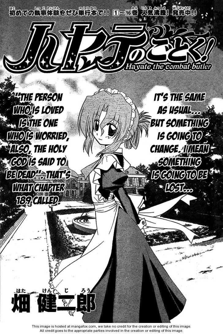Hayate the Combat Butler 189