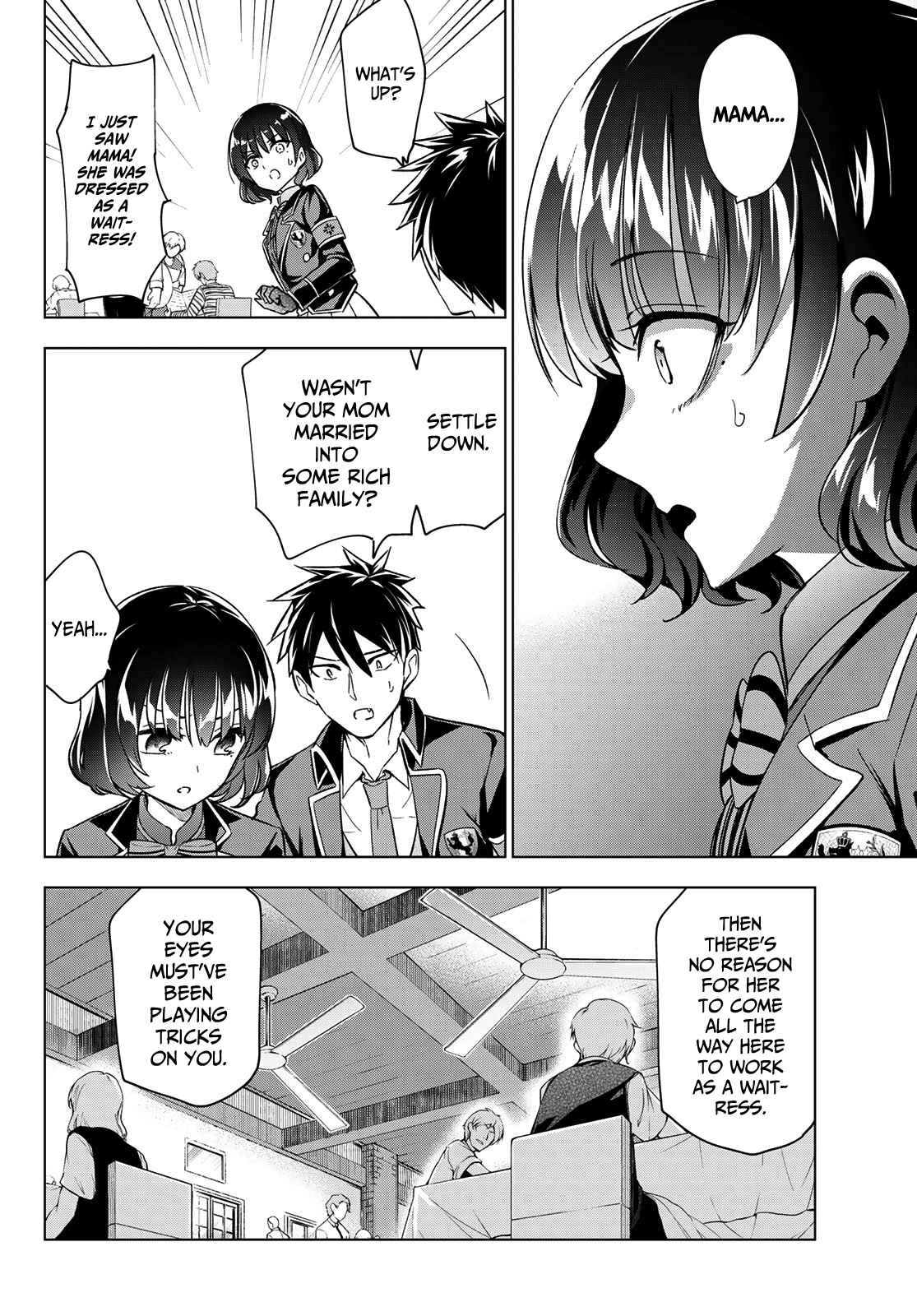 Kishuku Gakkou no Juliet Ch. 107 Romio, Leon and the West Principality (Part I)