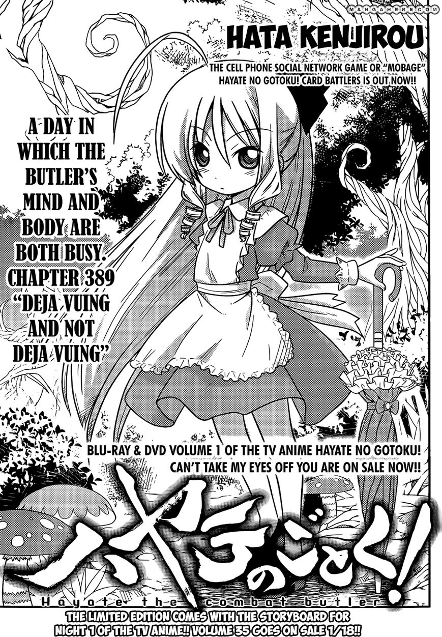 Hayate the Combat Butler 389