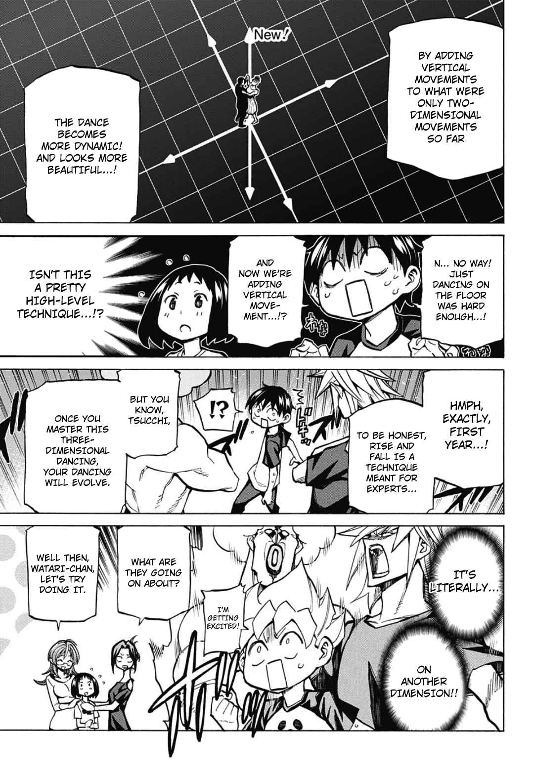 Sesuji wo Pin! to ~Shikakou Kyougi Dance-bu e Youkoso~ Ch.8