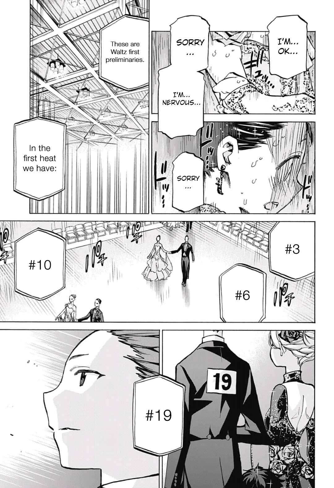 Sesuji wo Pin! to ~Shikakou Kyougi Dance-bu e Youkoso~ Ch.11