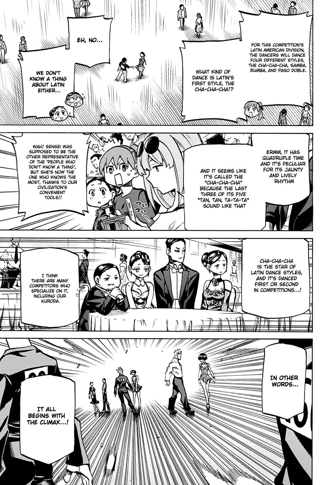 Sesuji wo Pin! to ~Shikakou Kyougi Dance-bu e Youkoso~ Ch.25