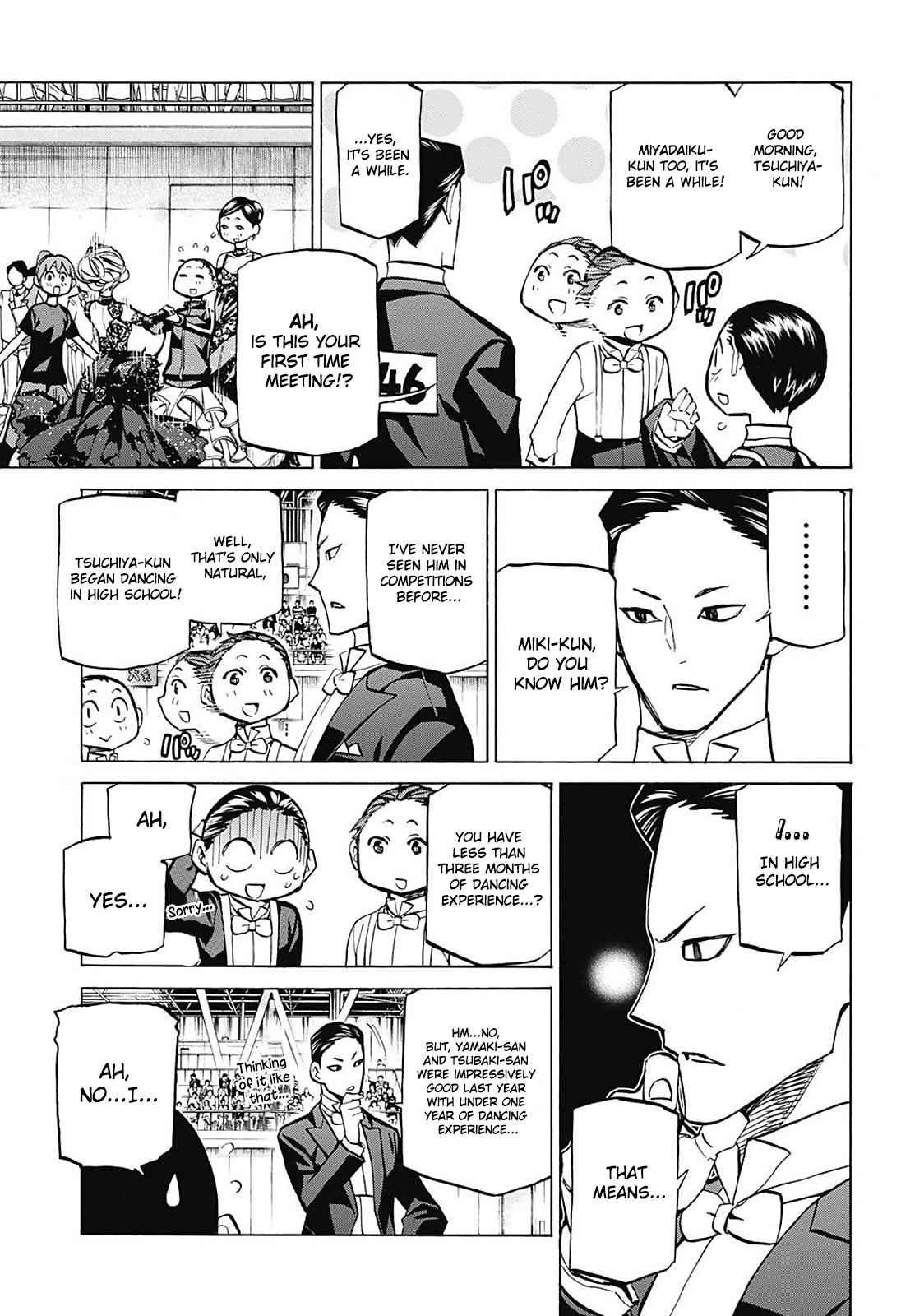 Sesuji wo Pin! to ~Shikakou Kyougi Dance-bu e Youkoso~ Ch.24