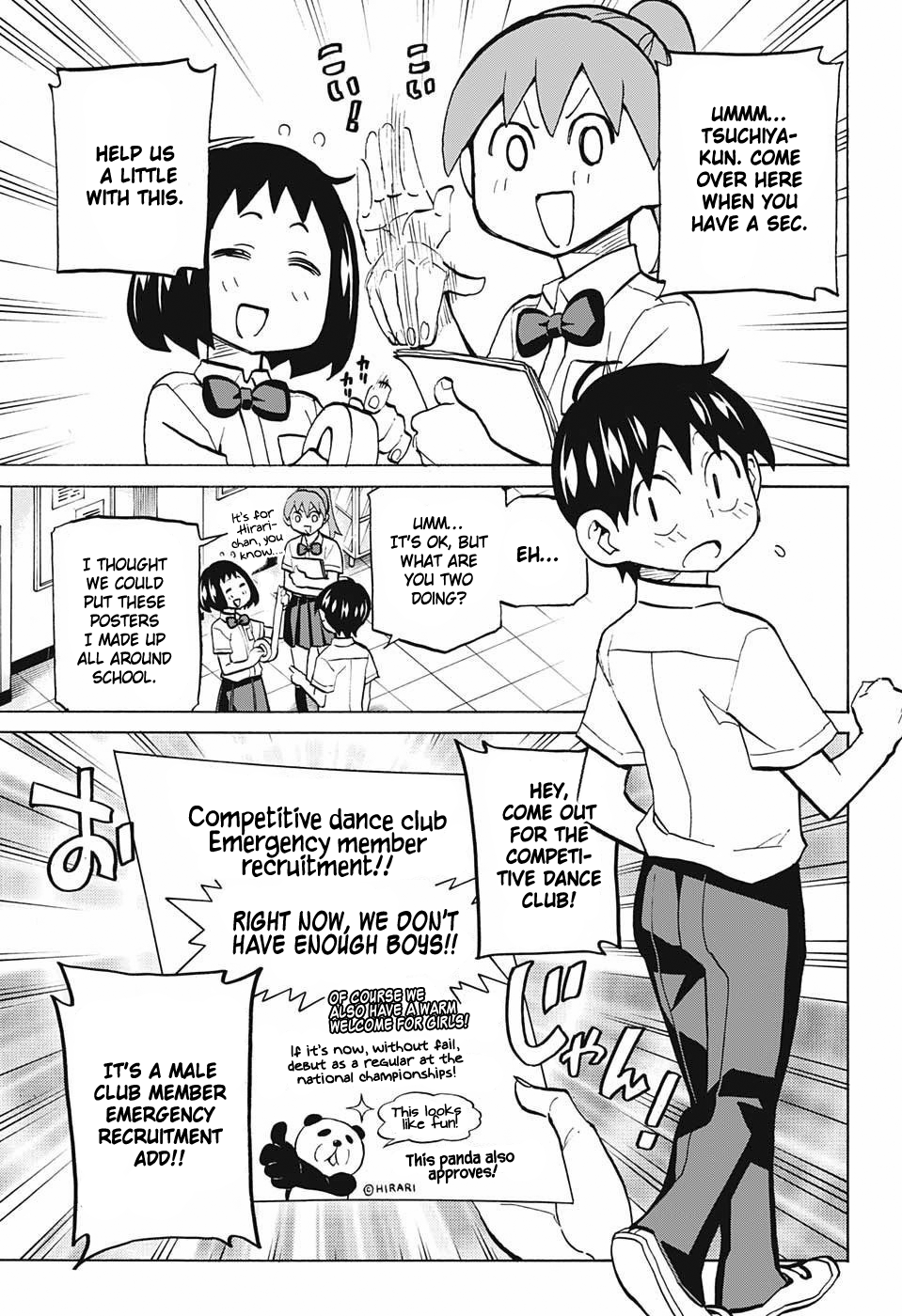 Sesuji wo Pin! to ~Shikakou Kyougi Dance-bu e Youkoso~ Ch.38