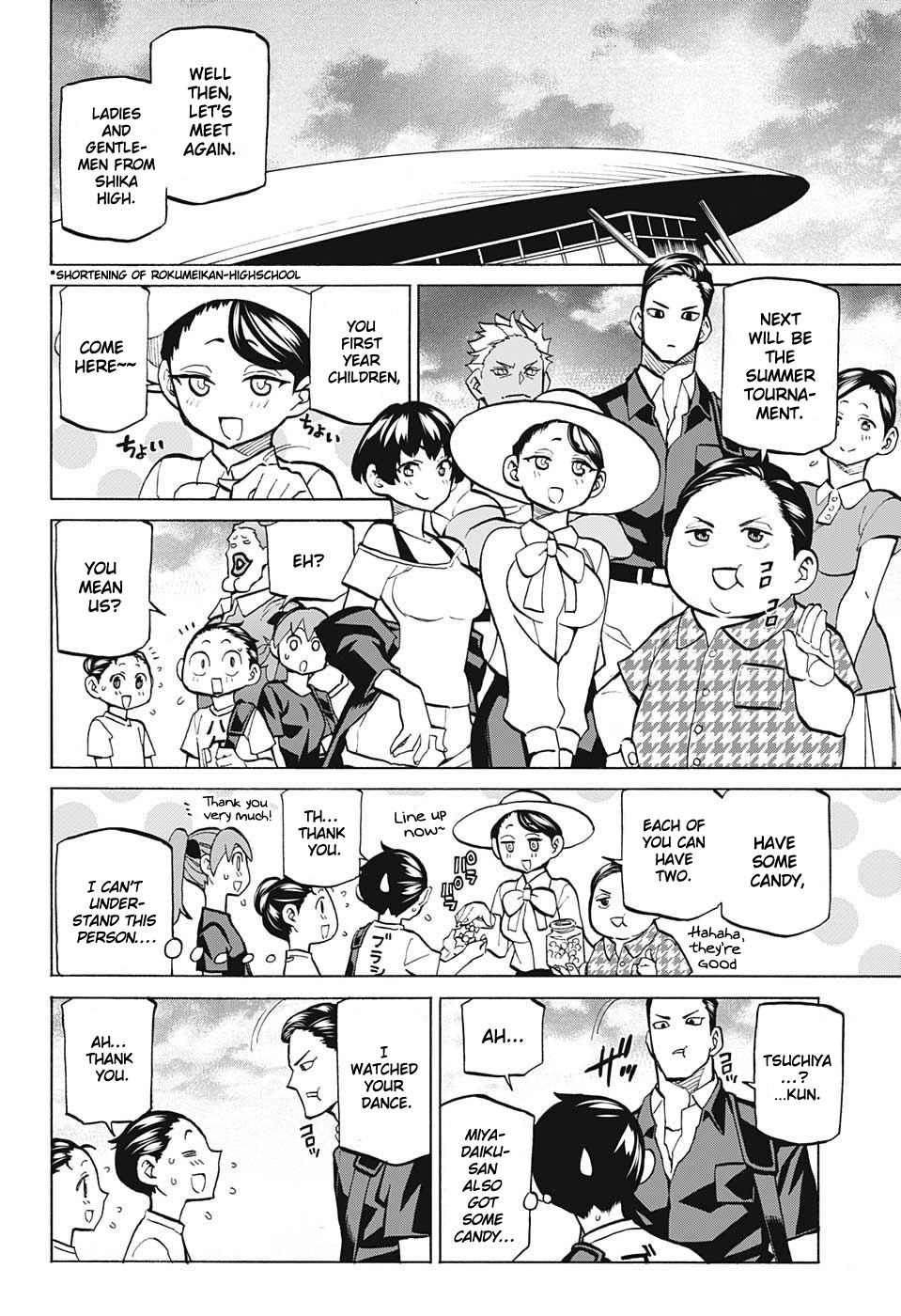 Sesuji wo Pin! to ~Shikakou Kyougi Dance-bu e Youkoso~ Ch.37